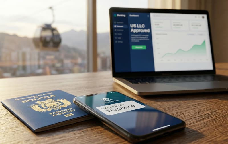 Cómo abrir una LLC en EE.UU. desde Bolivia