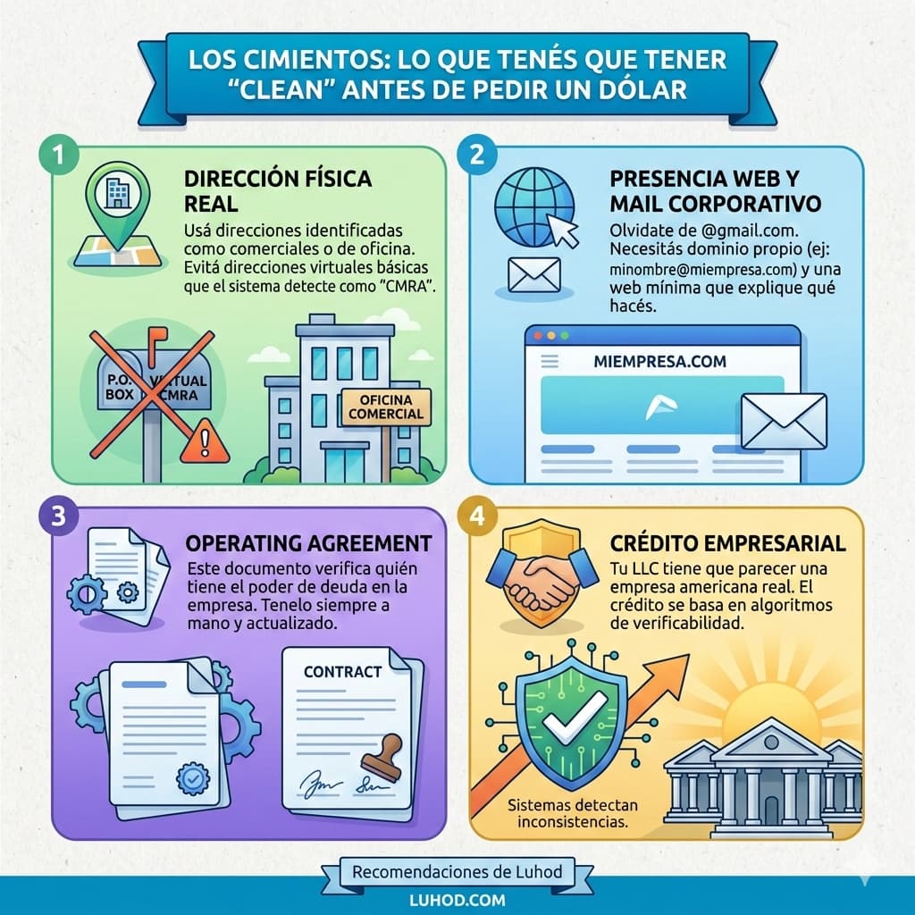 pasos antes de pedir un crédito para tu llc